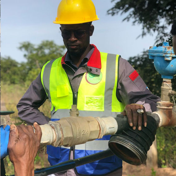 Irrigation solaire — Exploitation agricole de Ziguinchor